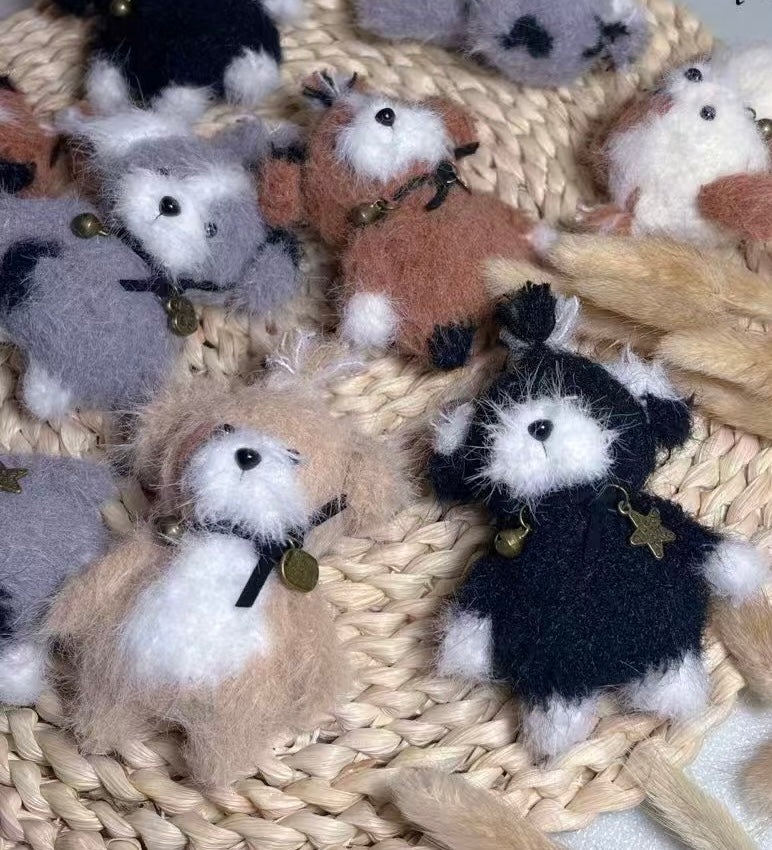 Crochet Dogs (7.5 cm/2.9 inch)