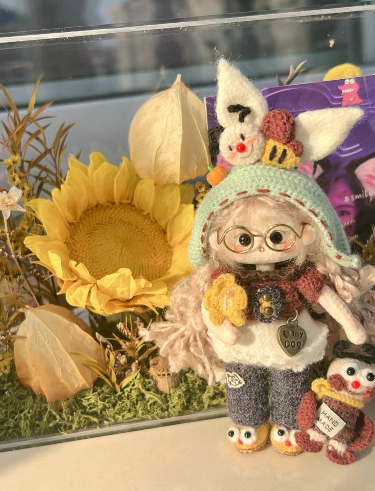 Crochet Mini Girl/Bugs