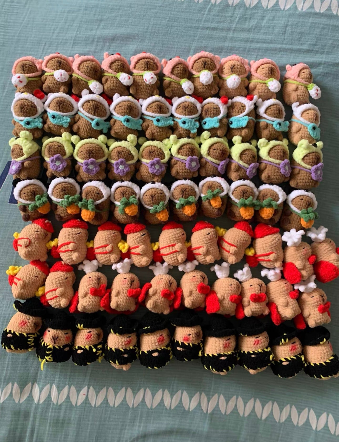 Crochet Capybara (5~7 cm/2~2.8 inch)
