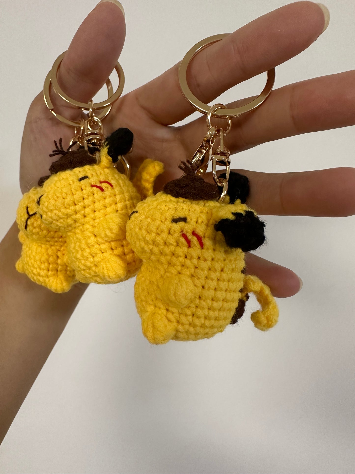Crochet Capybara /Pikachu(5 cm/2 inch)