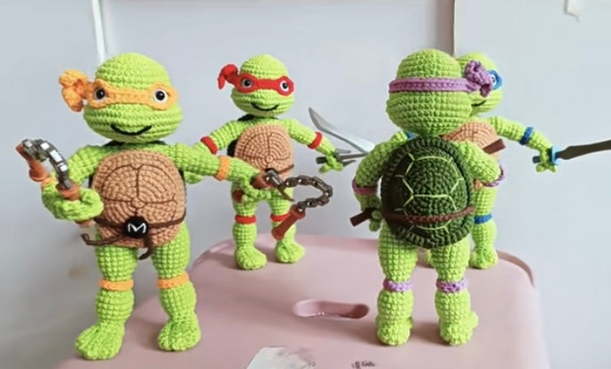 Crochet Ninja Turtle