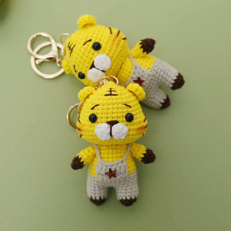 Tiger(yellow skin color) Keychain