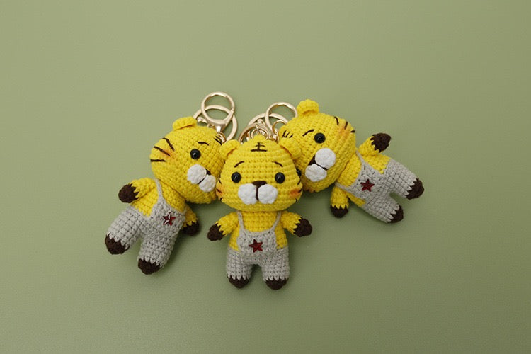 Tiger(yellow skin color) Keychain