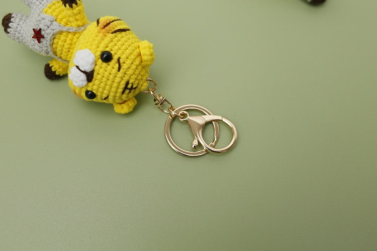 Tiger(yellow skin color) Keychain