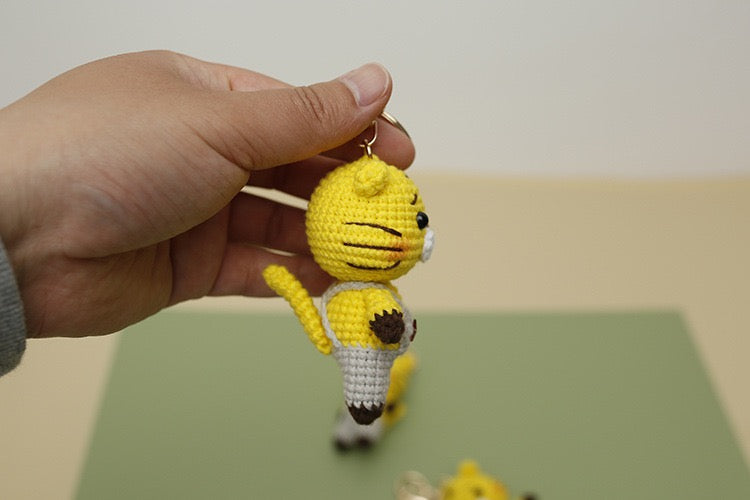 Tiger(yellow skin color) Keychain