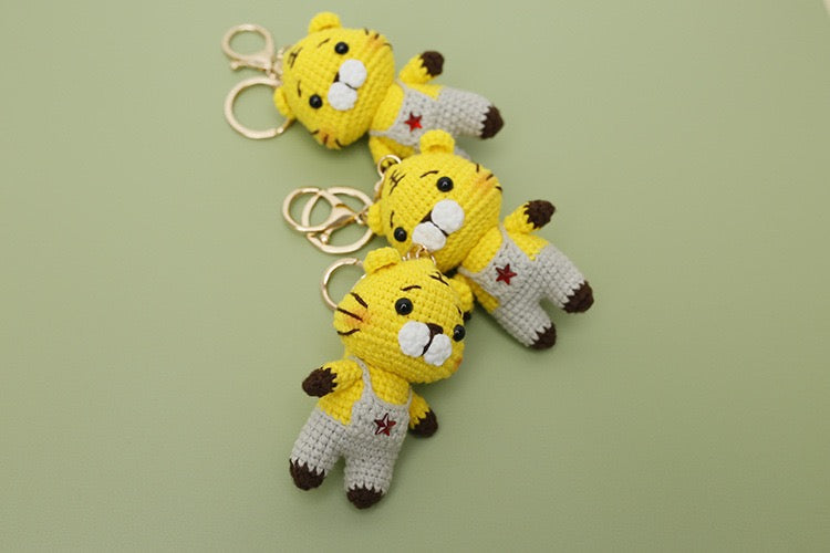 Tiger(yellow skin color) Keychain