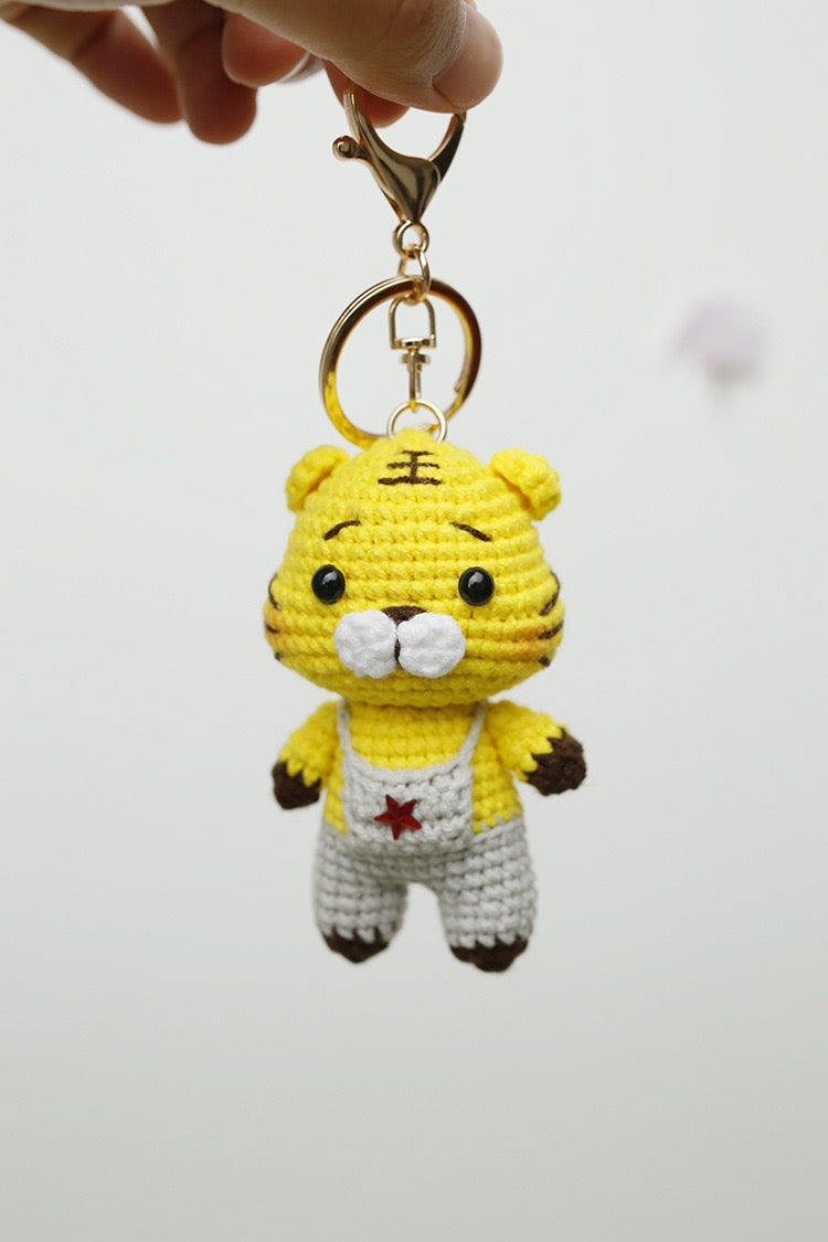 Tiger(yellow skin color) Keychain