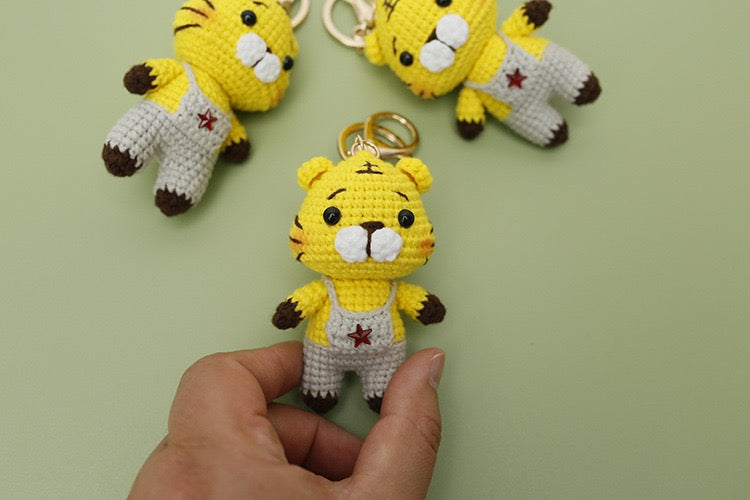 Tiger(yellow skin color) Keychain