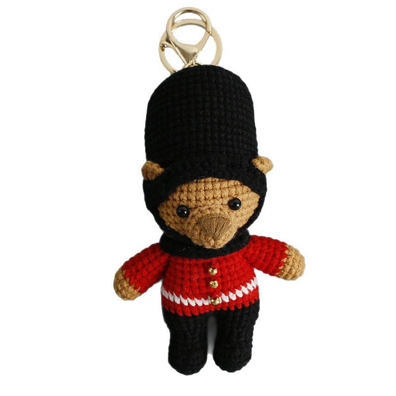 British Bear Keychain