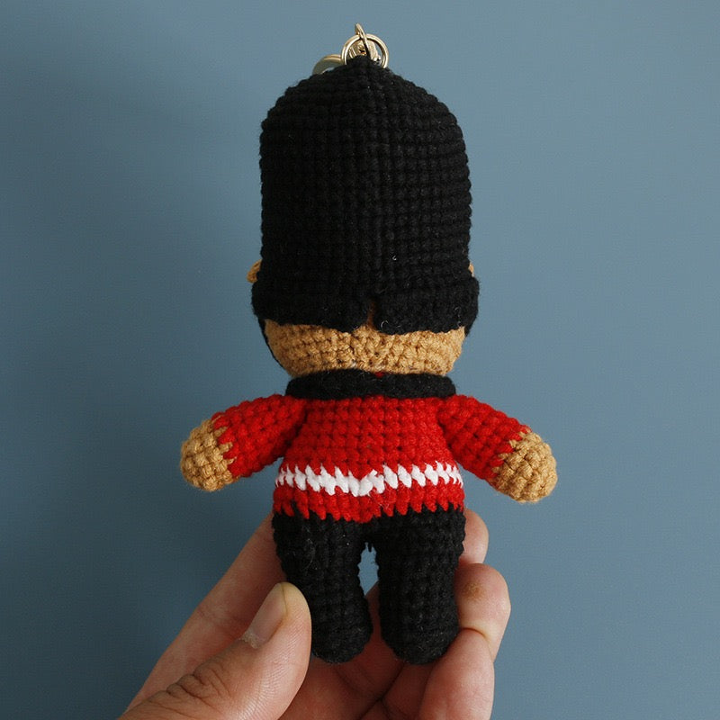 British Bear Keychain