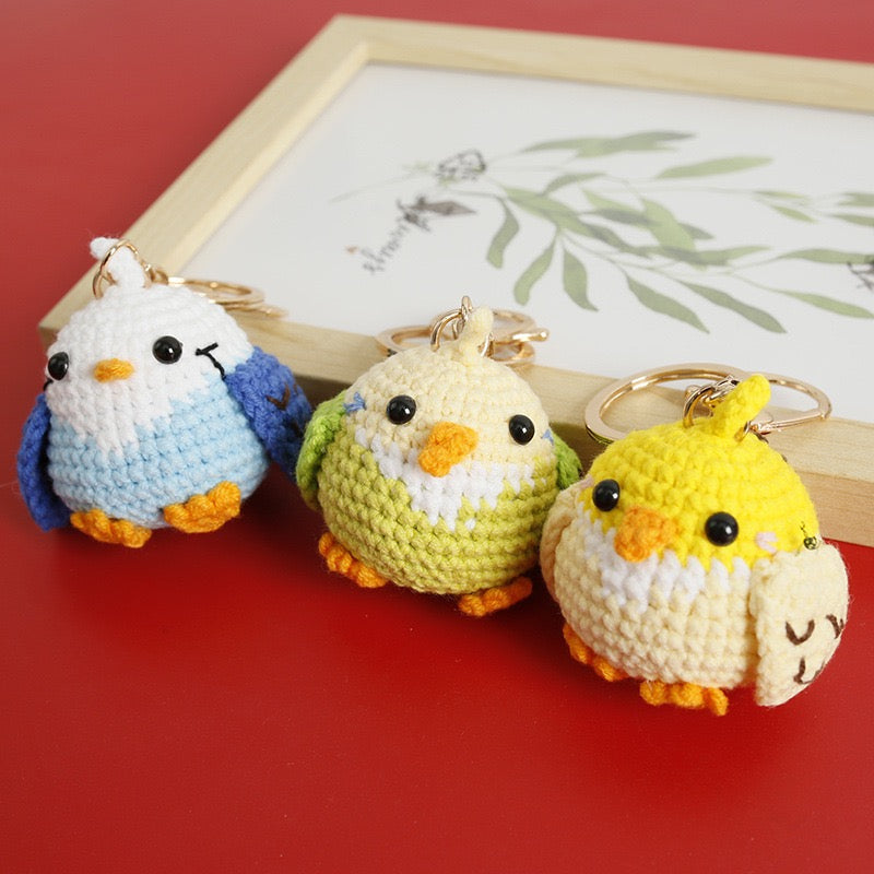Little Bird Keychain – Daisy Handmade Crafts