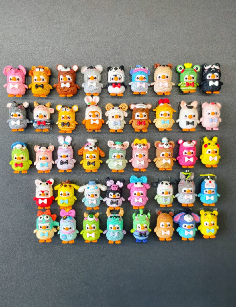 Crochet Mini Animals/Animal Hat/Micro Crochet