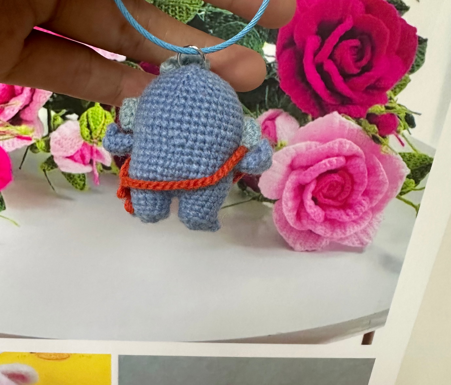 Crochet Fishman/Wool(5 cm/2 inch)