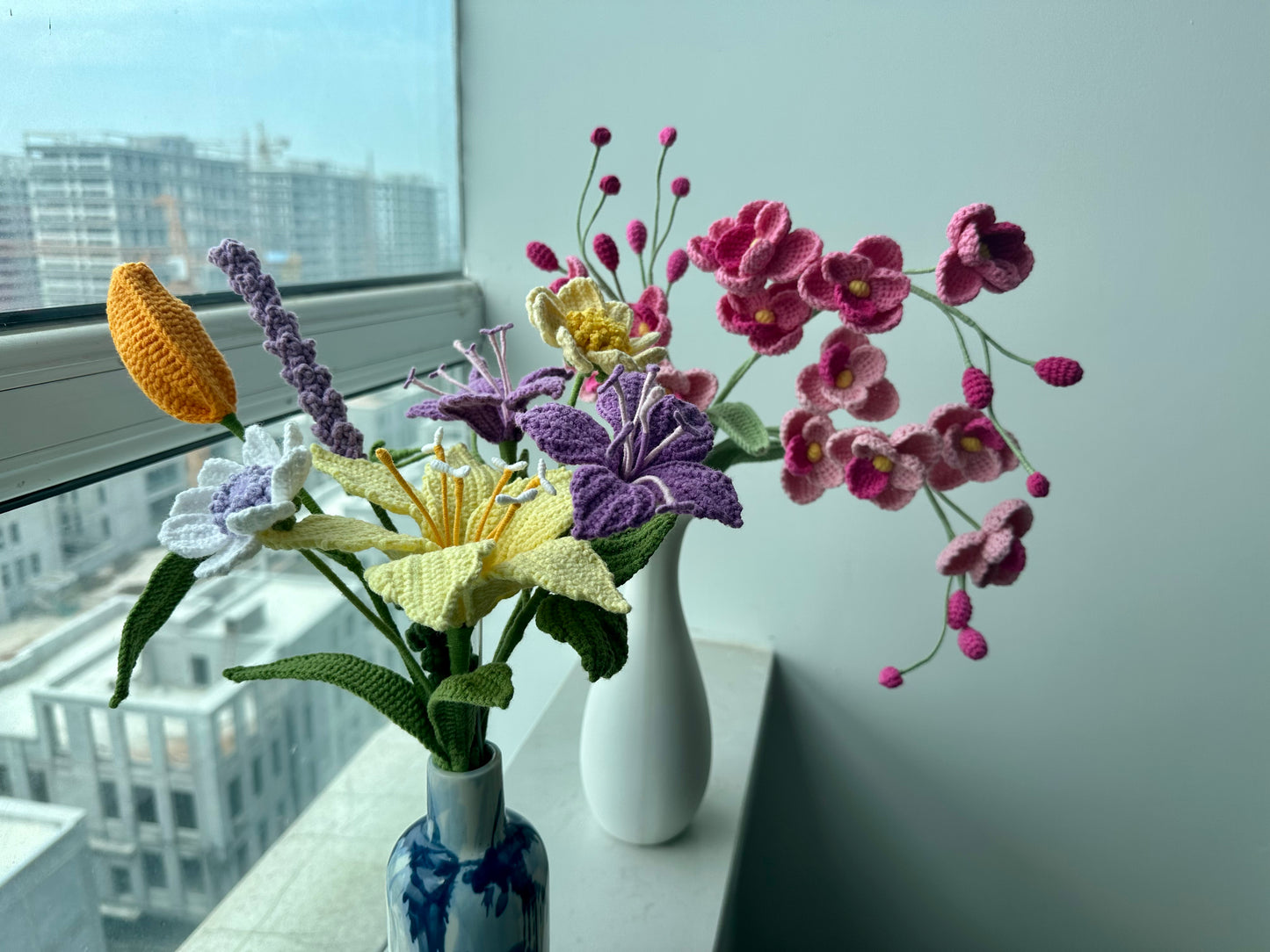 Crochet Flower Bouquet for D