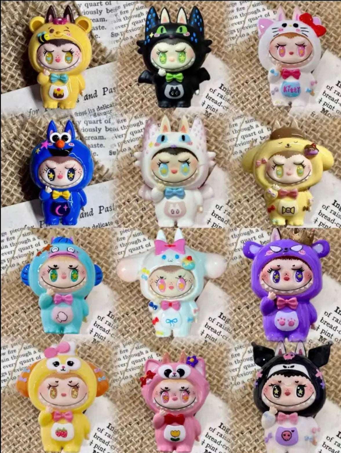 Labubu/Sanrio(3.5 cm/1.4 inch)