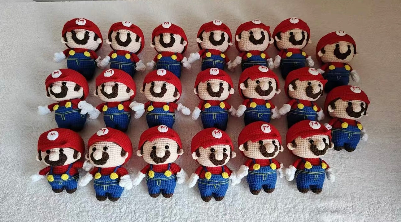 Crochet Mario/ Luigi