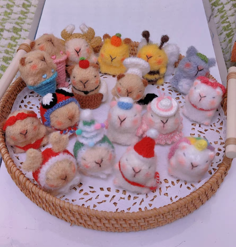 Crochet Capybara/Dog/Fox