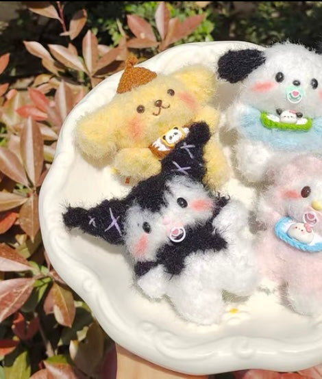 Crochet Kuromi/Pocha/Panda/Dog/Hello Kitty