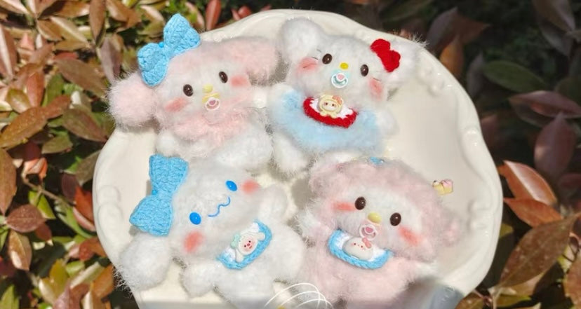 Crochet Kuromi/Pocha/Panda/Dog/Hello Kitty