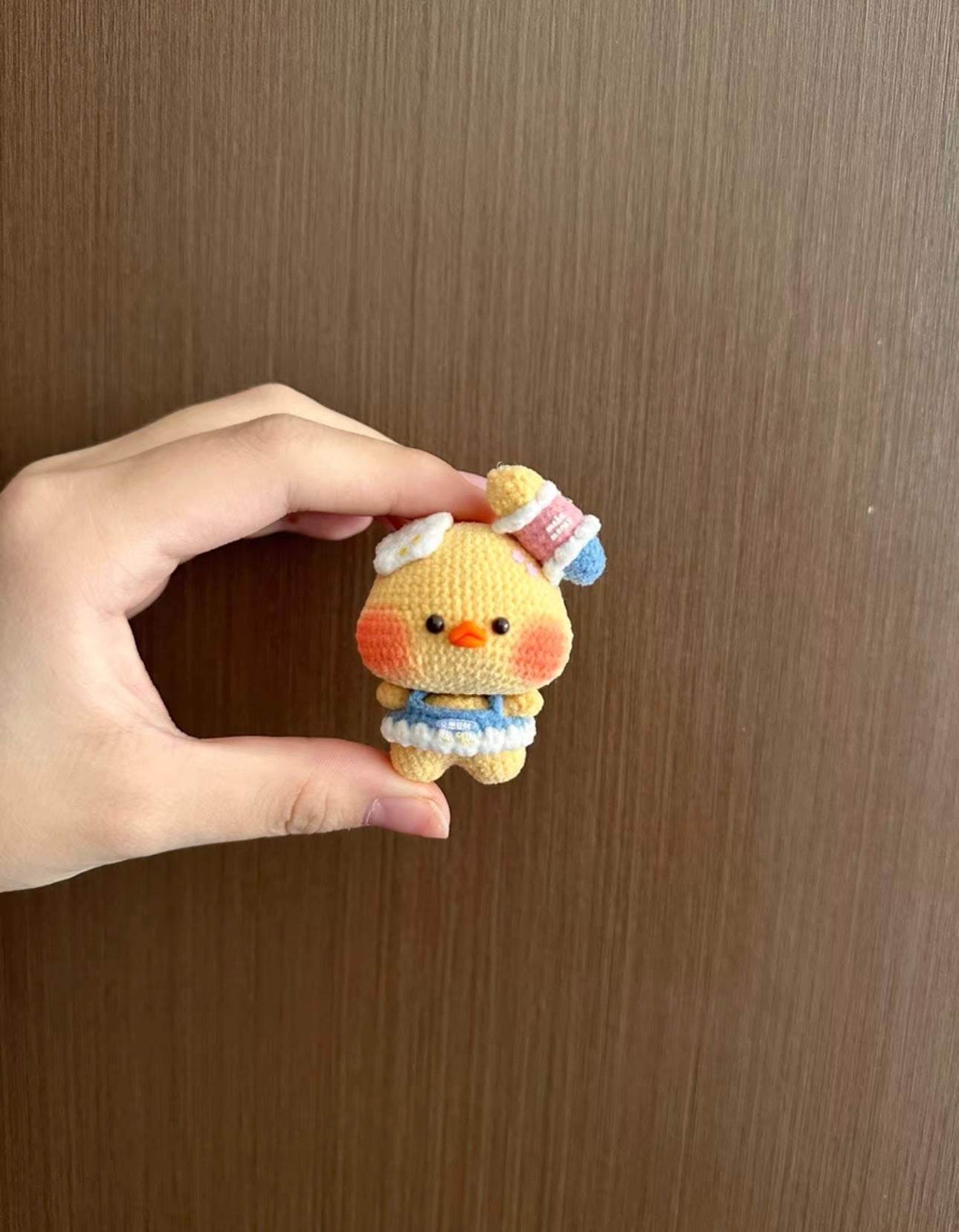 Crochet Mini Animals/Stitch/Tigger/Judy Bunny/Fox/Benjamin Leopard/Dog/Giraffe/Milk Cow/Koala/WinnieThePool/Pig/Bear/Capybara(5 cm/1.9 inch)