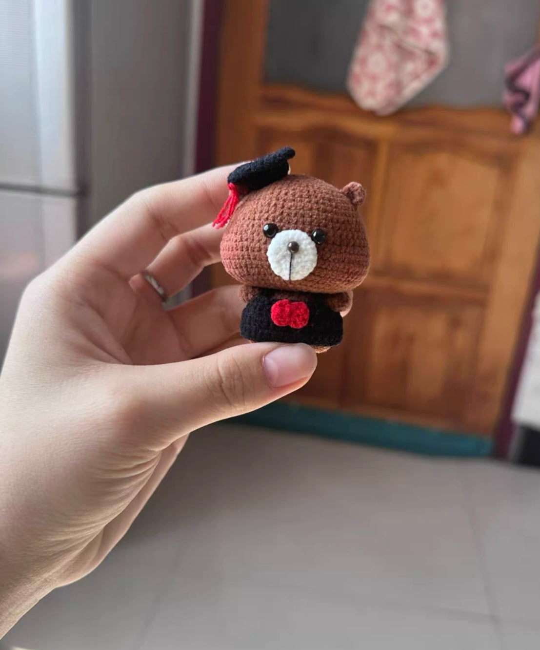 Crochet Mini Animals/Stitch/Tigger/Judy Bunny/Fox/Benjamin Leopard/Dog/Giraffe/Milk Cow/Koala/WinnieThePool/Pig/Bear/Capybara(5 cm/1.9 inch)