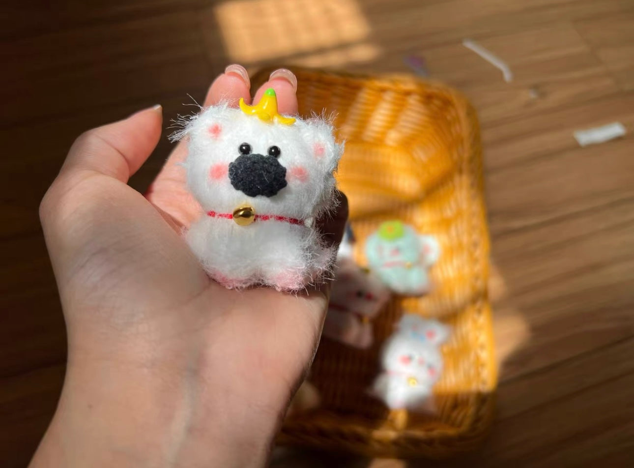 Crochet Mini Animal/Fluffy Yarn(5 cm/2 inch)