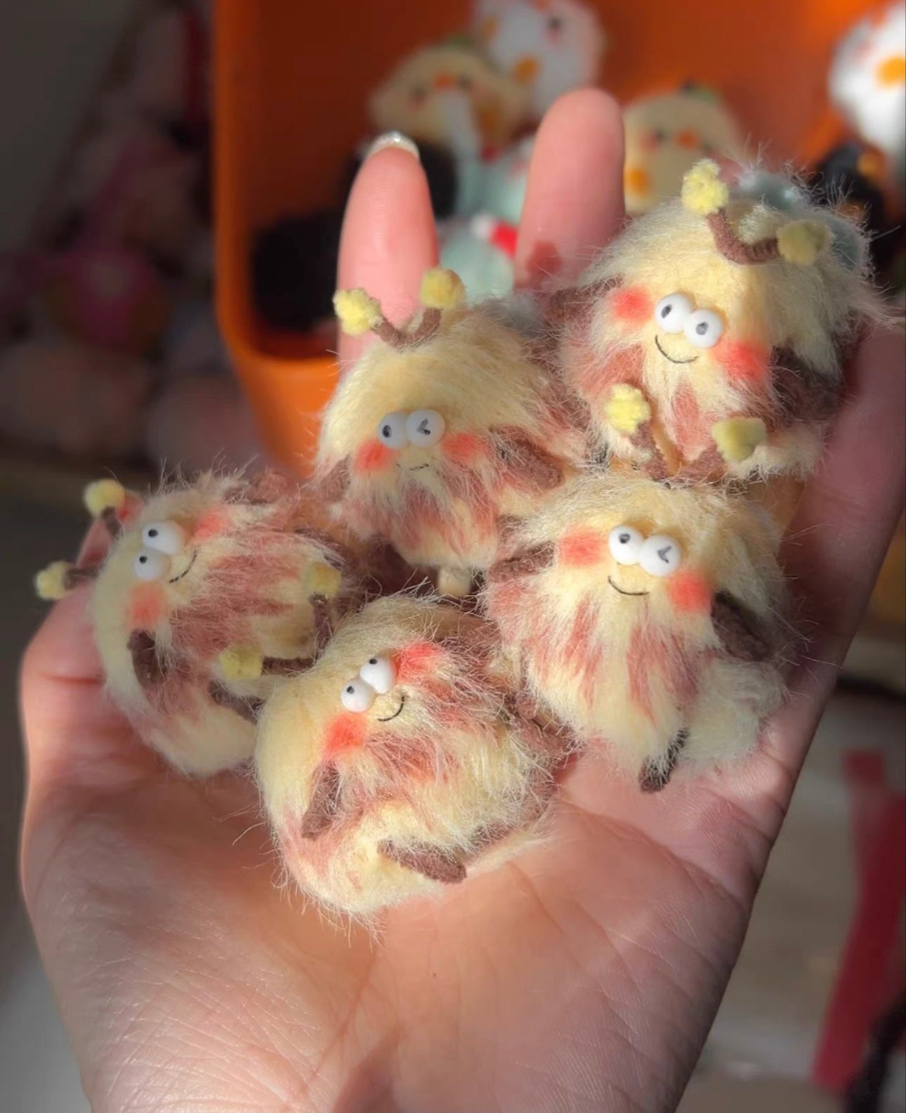 Crochet Mini Animal/Fluffy Yarn(5 cm/2 inch)