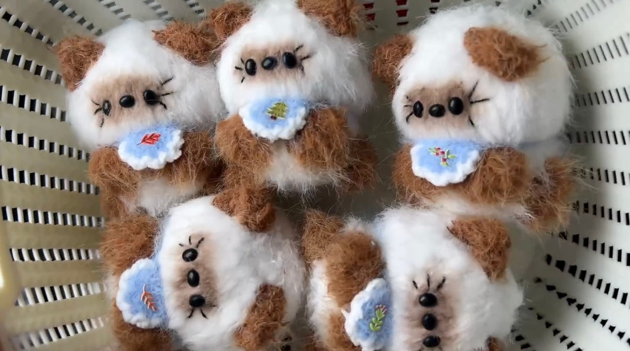 Crochet Mini Animal/Fluffy Yarn(5 cm/2 inch)