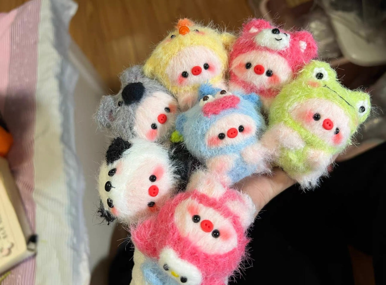Crochet Mini Animal/Fluffy Yarn(5 cm/2 inch)