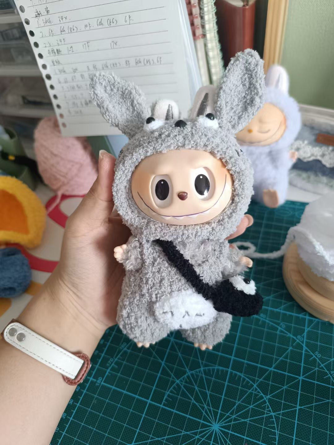Crochet Outfit for Labubu