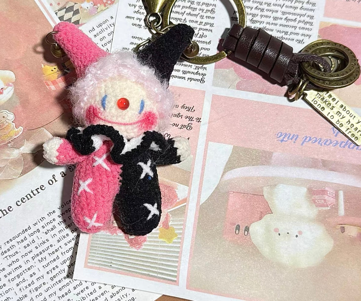Crochet Clown(6~7 cm/2.4~2.8 inch)