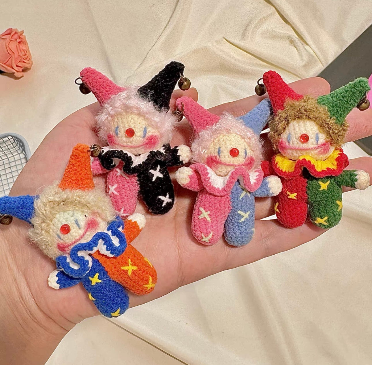 Crochet Clown(6~7 cm/2.4~2.8 inch)