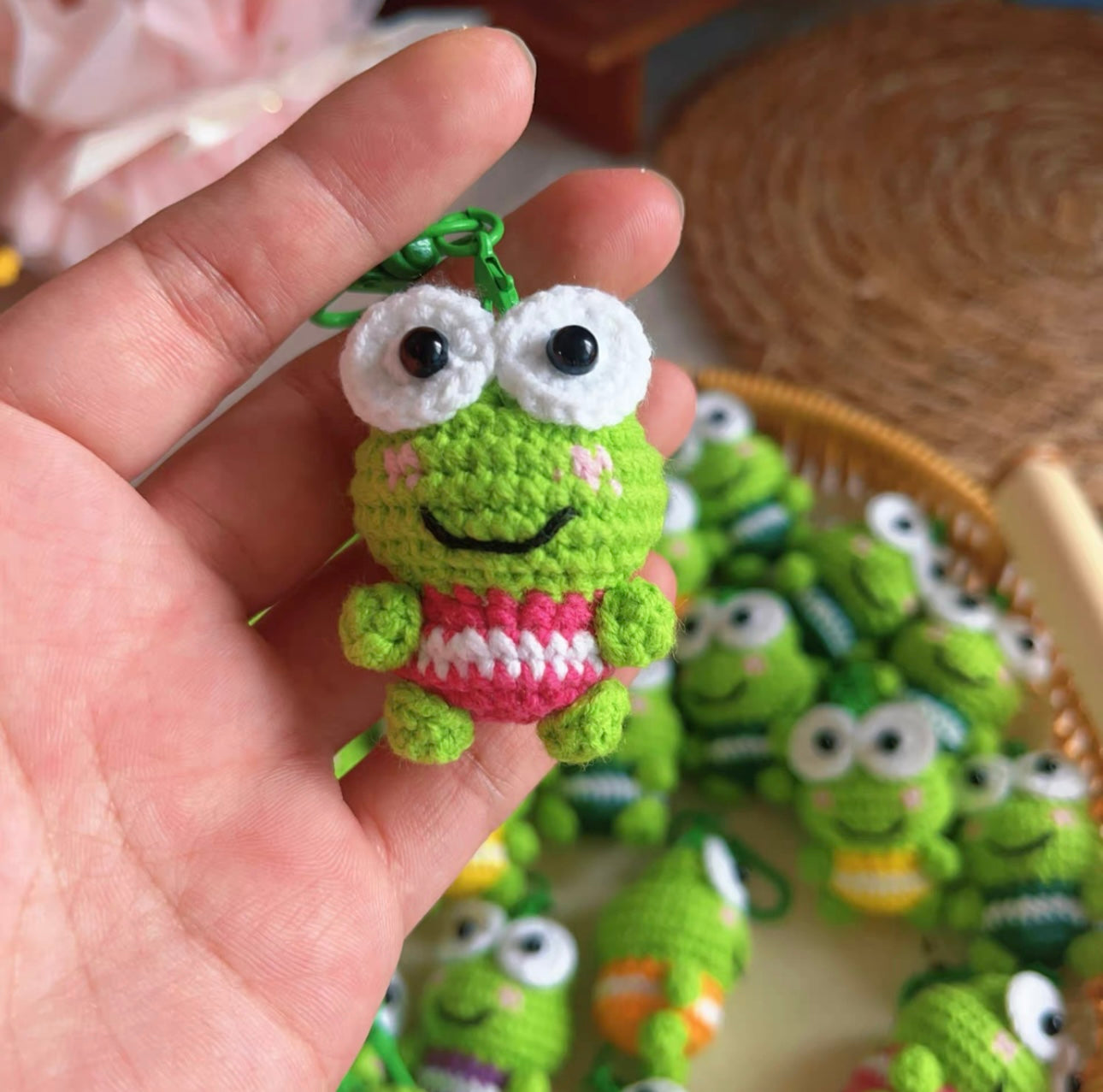 Crochet Mini Frog(5 cm/2 inch)