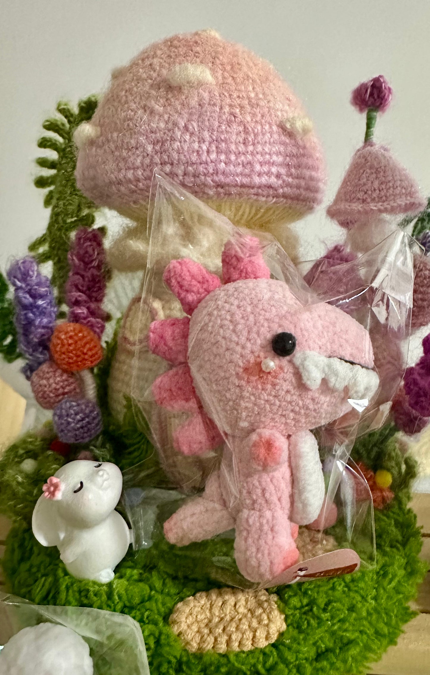 Crochet Dinosaur(8~9 cm/3.1~3.5 inch)