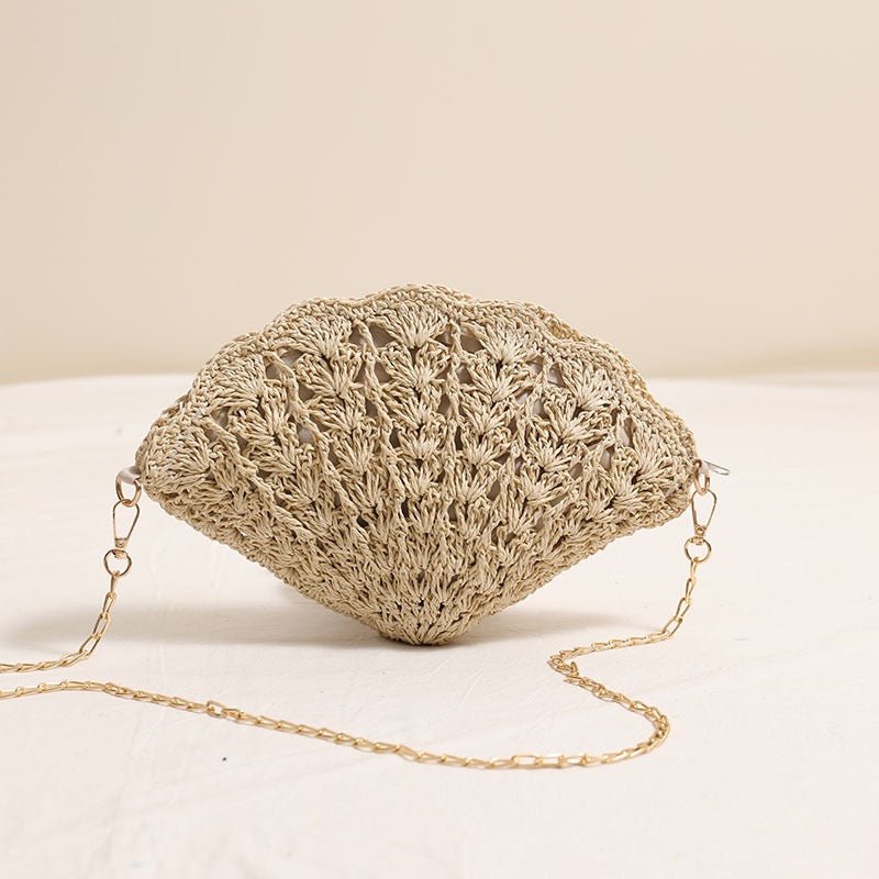 Shoulder Bag- Shell Shape(Top: 32cm/12.6 inch; Bottom: 20cm/7.9 inch)