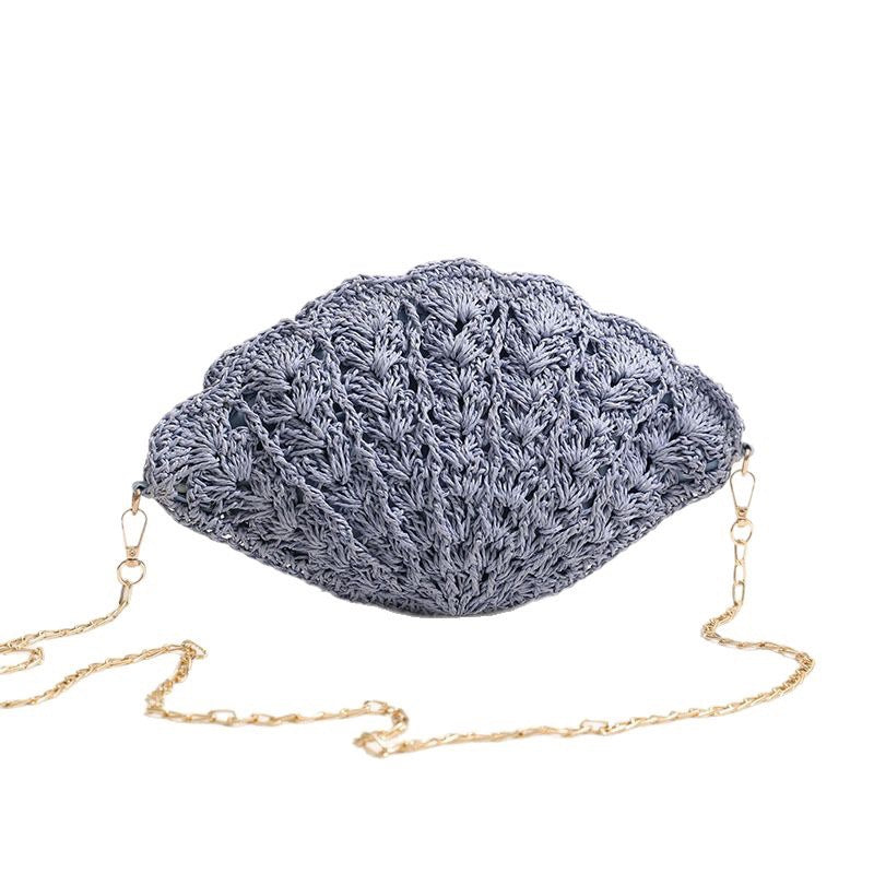 Shoulder Bag- Shell Shape(Top: 32cm/12.6 inch; Bottom: 20cm/7.9 inch)