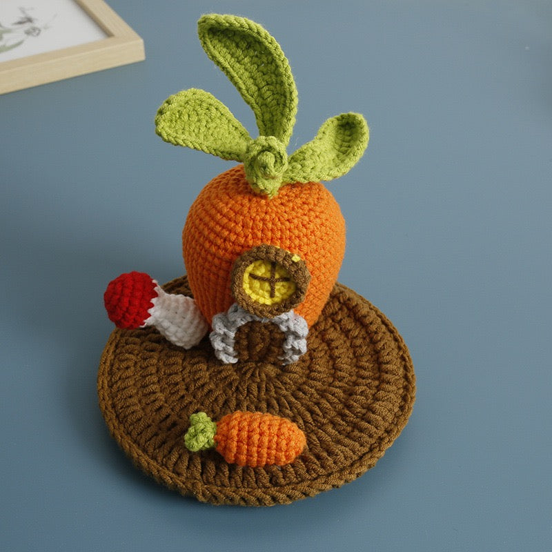 Carrot House Phone Holder