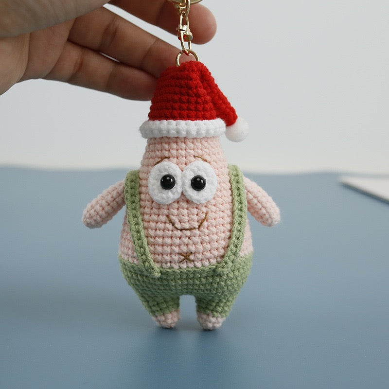Spongebob and Patrick Keychain