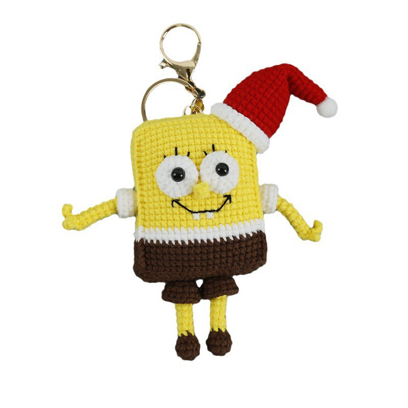 Spongebob and Patrick Keychain