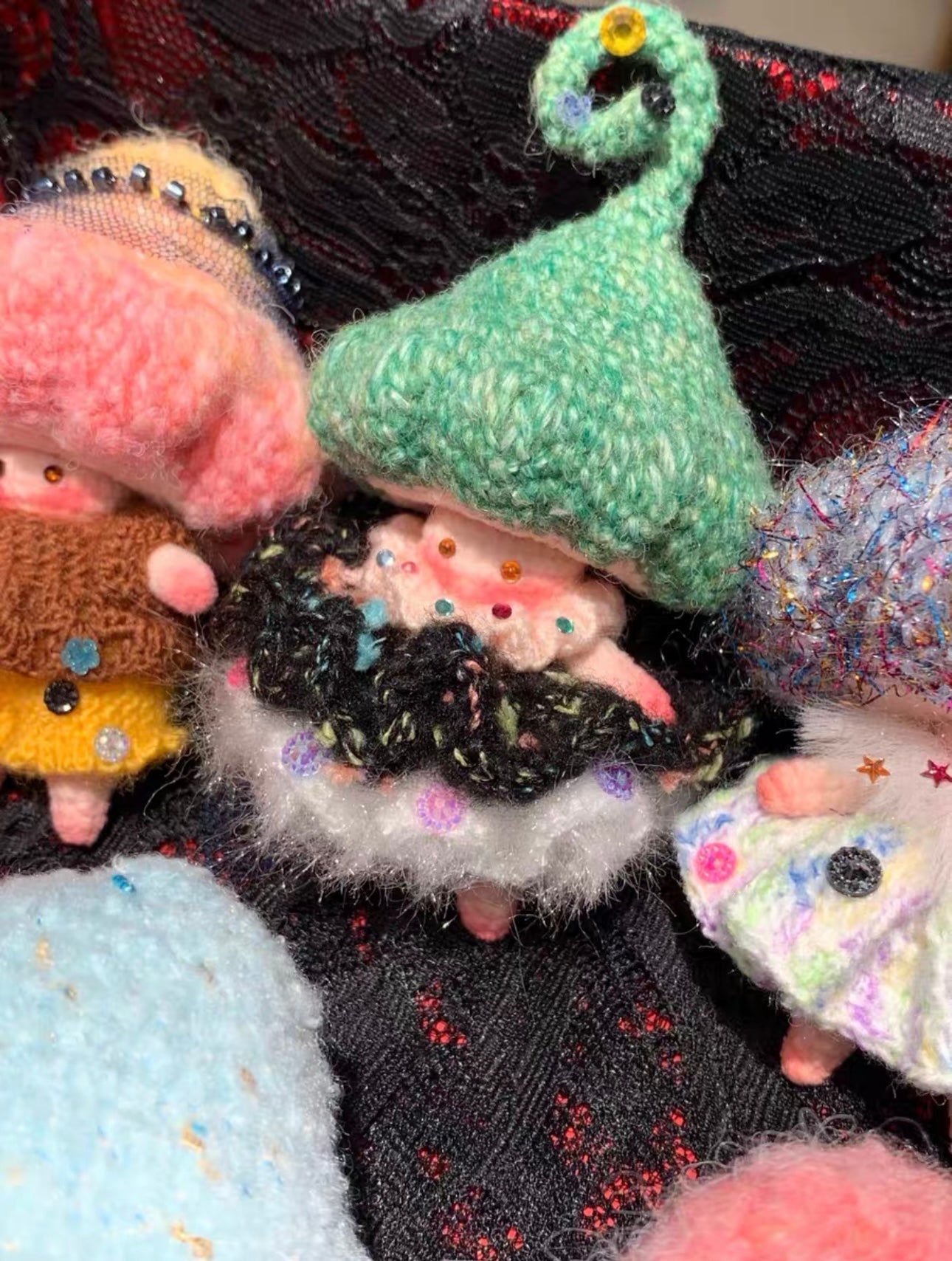 Crochet Mushroom People/Girl with Mushroom Hat