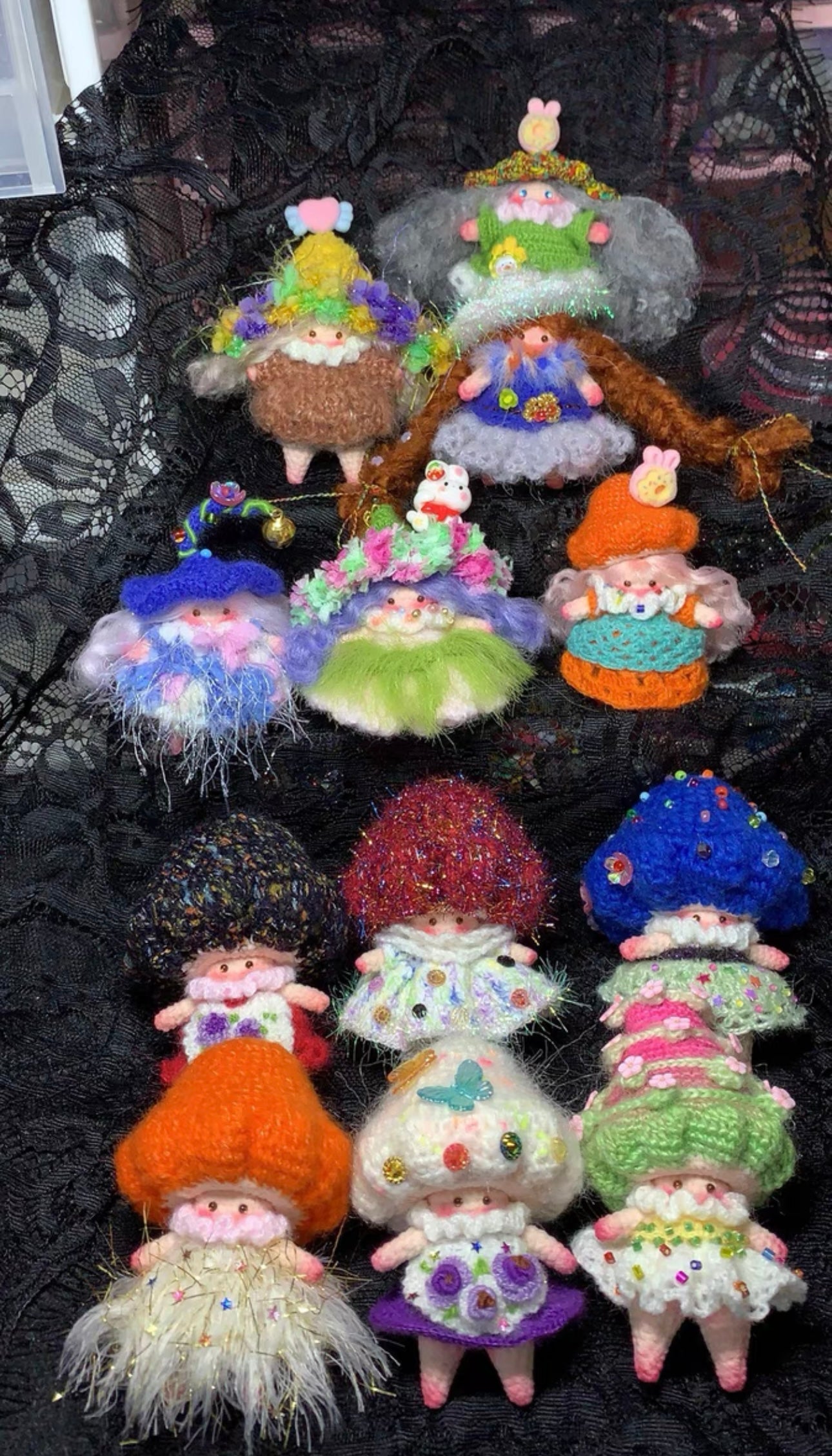 Crochet Mushroom People/Girl with Mushroom Hat