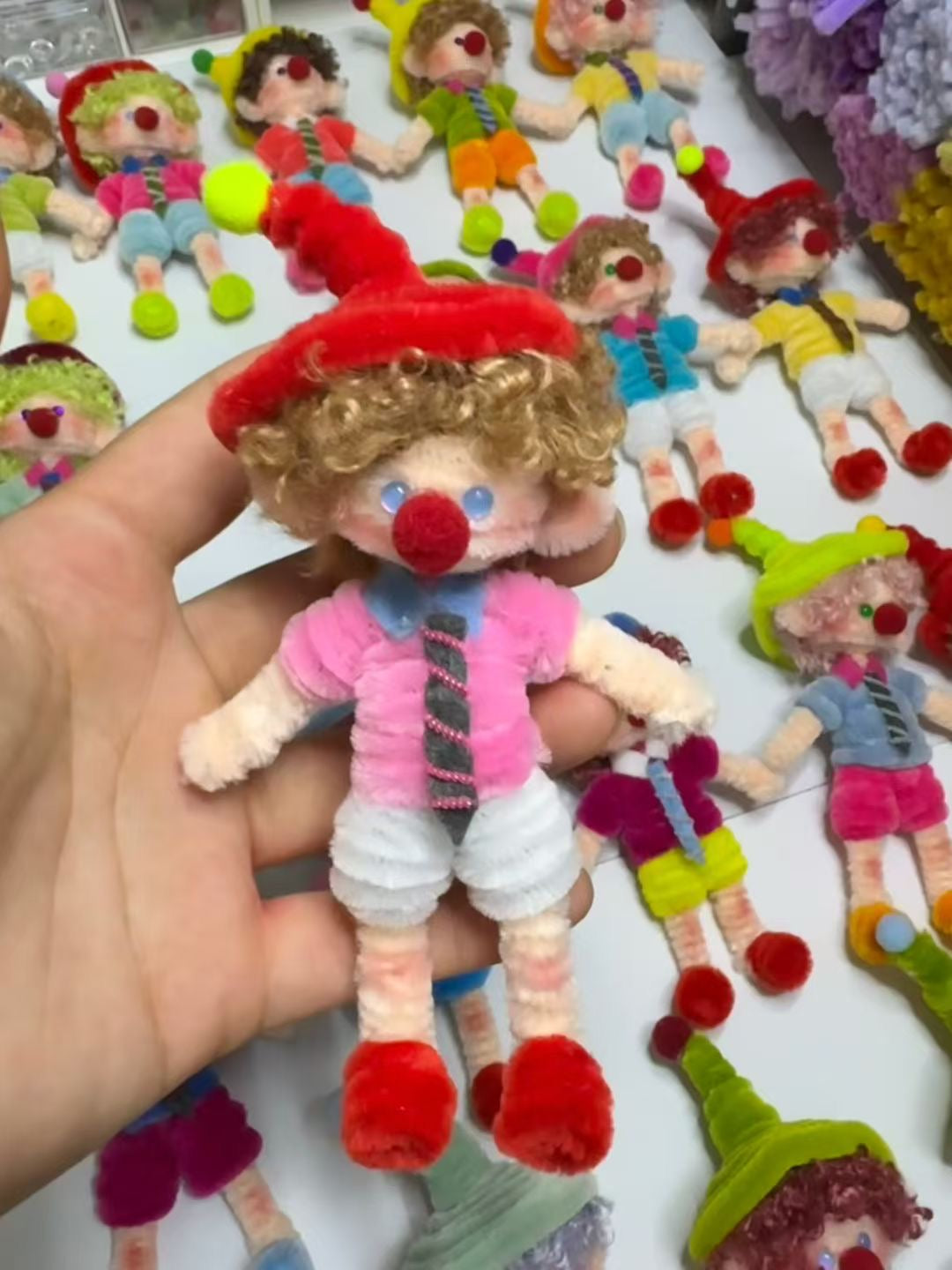 Twist Stick Clown(13~15 cm/5.1~5.9 inch)