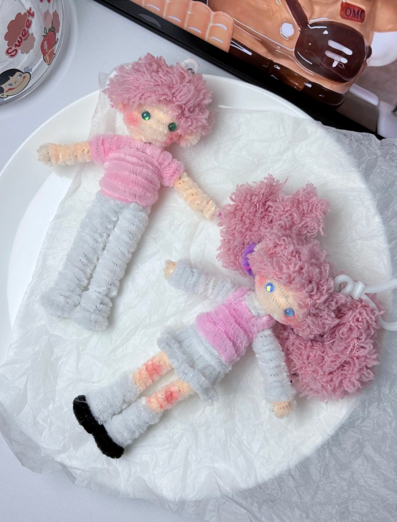 Twist Stick Doll/Girl/Boy(13~15 cm/5.1~5.9 inch)
