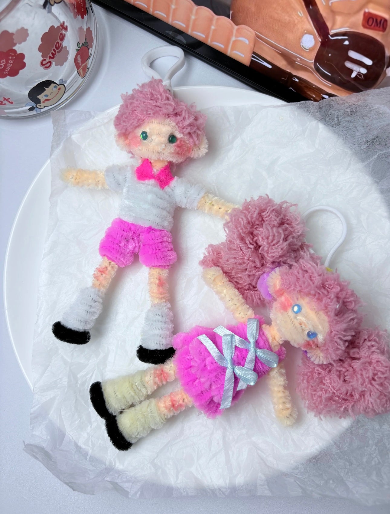 Twist Stick Doll/Girl/Boy(13~15 cm/5.1~5.9 inch)