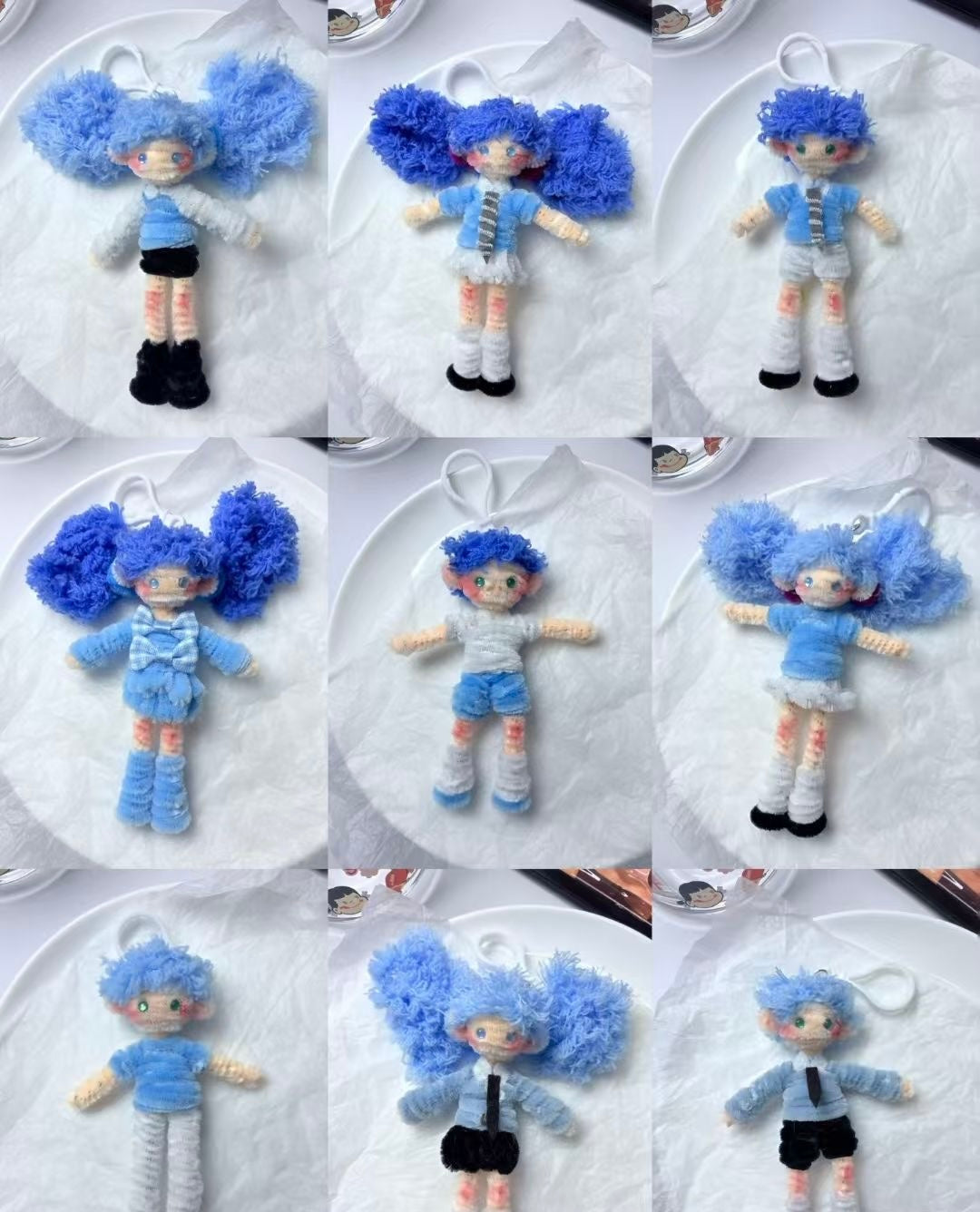 Twist Stick Doll/Girl/Boy(13~15 cm/5.1~5.9 inch)