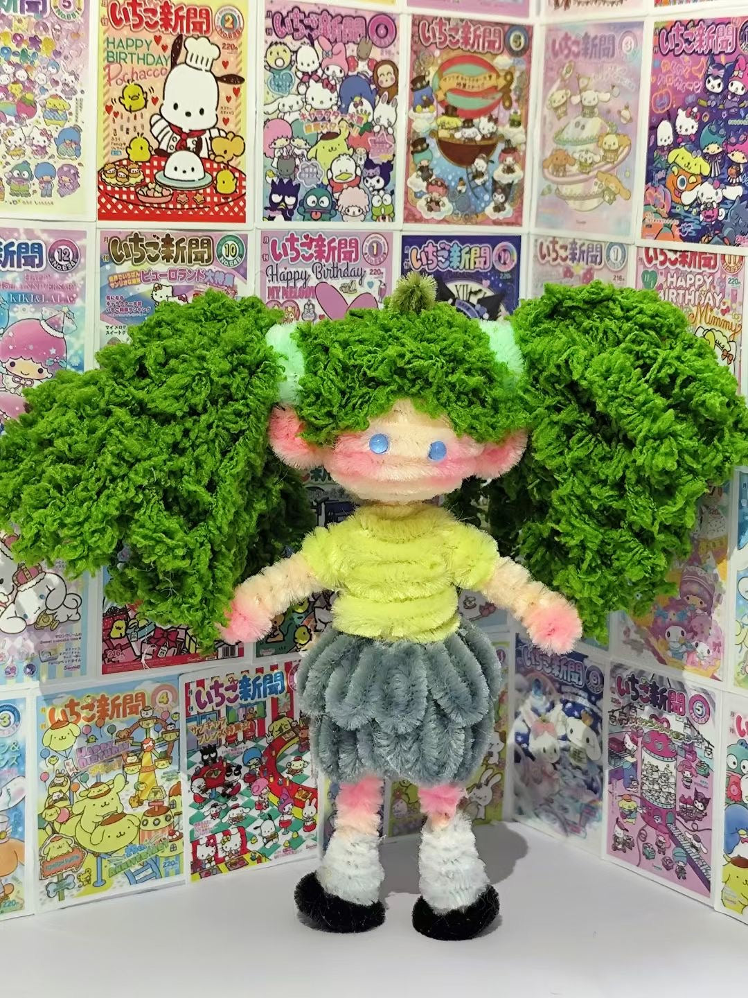 Twist Stick Doll/Girl/Boy(13~15 cm/5.1~5.9 inch)