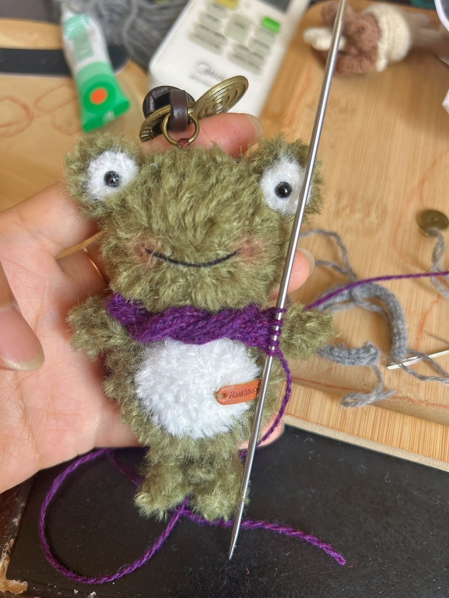 Crochet Animals/Frog/Monkey/Elephant/Bear/Donkey/Bunny/Milk Cow//Snake/Pig/Duck/Chicken/Tiger/Mouse(9~10 cm/3.5~3.9 inch)