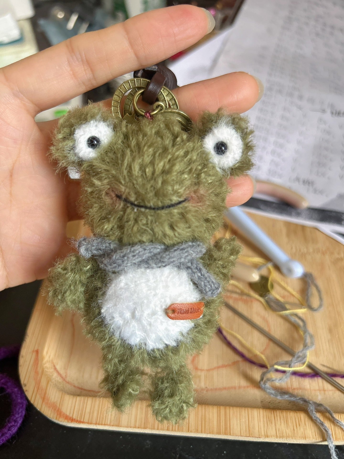 Crochet Animals/Frog/Monkey/Elephant/Bear/Donkey/Bunny/Milk Cow//Snake/Pig/Duck/Chicken/Tiger/Mouse(9~10 cm/3.5~3.9 inch)