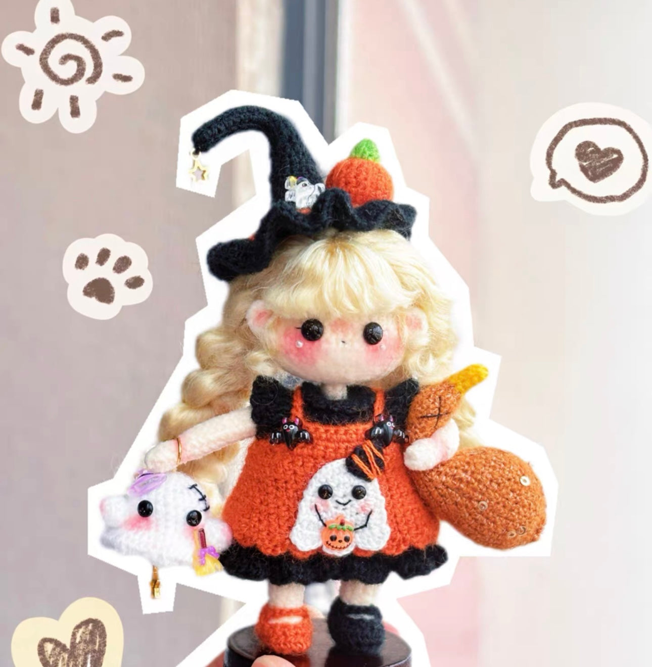 Goose Girl/Mini Girl/Halloween(11~12 cm/4.3~4.5 inch)
