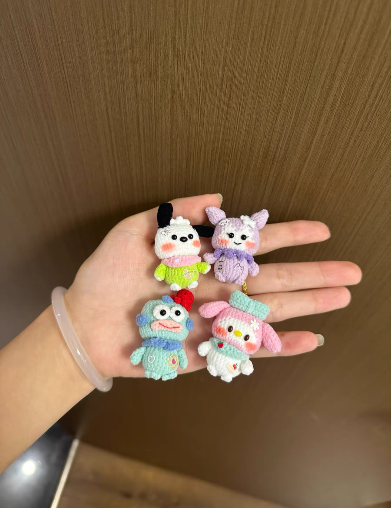 Crochet Animal/Fridge Magnet/Fishman/Panda/Pompom/pacha/Melody/Frog/HelloKitty